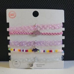 Wonder Nation Kids Colorful Choker Set